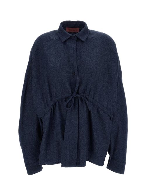 Camicia completo E-Dalida blu notte TheLatest | TLWE4021W0234ABTPT0457 NIGHTBLUE